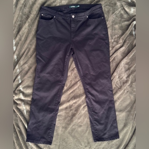 Ralph Lauren Denim - Ralph Lauren Black Jeans Size 20W
